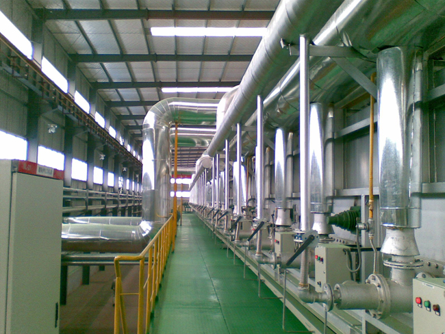 山東科瑞熱鍍鋅生產(chǎn)線(xiàn)